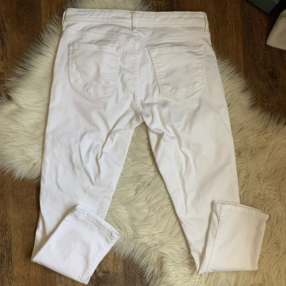 GAP Girlfriend Jeans White - Picture 8 of 13